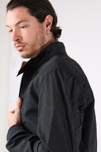 Field Jacket Colletto Velluto Navy - 8