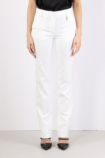 Krizia Pantalone Palazzo Lin Pink Tin - 2