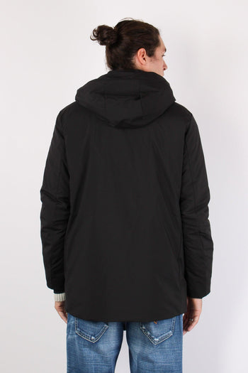 Parka Nylon Liscio Black - 3