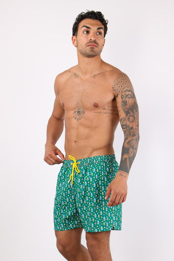 Costume Boxer Fantasia Verde - 6