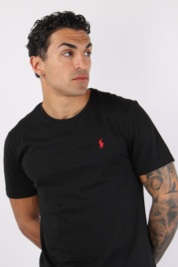 T-shirt Slim Fit Jersey Rl Black - 7