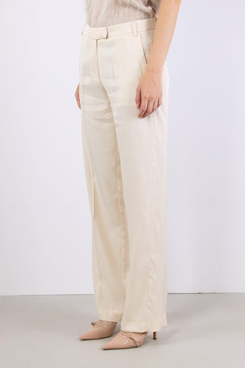 Pantalone Fluido Pences Ivory - 6