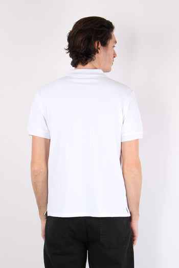 Polo Basica Logo White - 3