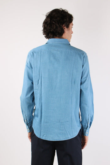 Camicia Denim Leggero Denim Chiaro - 5