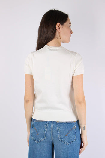 Pullover Manica Corta Cream - 4