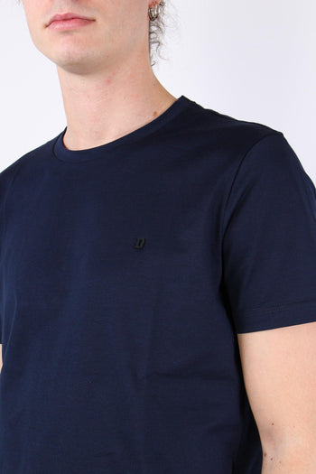 T-shirt Cotone Logo Blu - 6