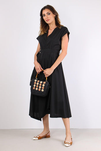 Abito Scavo V Tasche Nero - 5