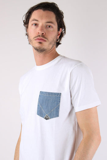 T-shirt Taschino Denim Optic White - 7