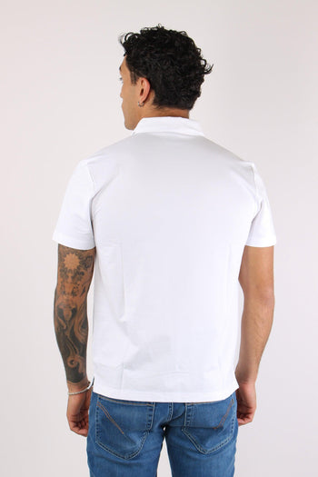 Polo Technical Piquet Bianco - 4