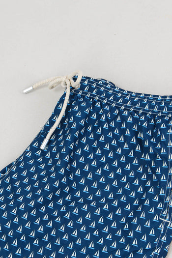 Costume Boxer Fantasia Blu - 7