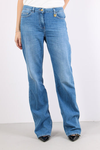 Denim Palazzo Light Blue - 2