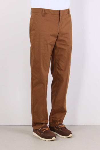 Gaubert Pantalone Popeline Corteccia - 7