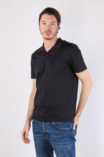 Polo Jersey Nero - 3