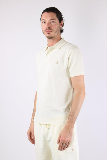 Polo Rete Slim Fit Cream - 5