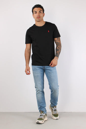 T-shirt Slim Fit Jersey Rl Black - 2
