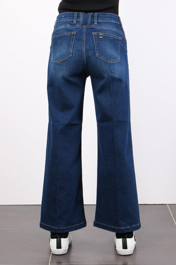 Jeans Parfait Cropped Denim Blue Stun - 3