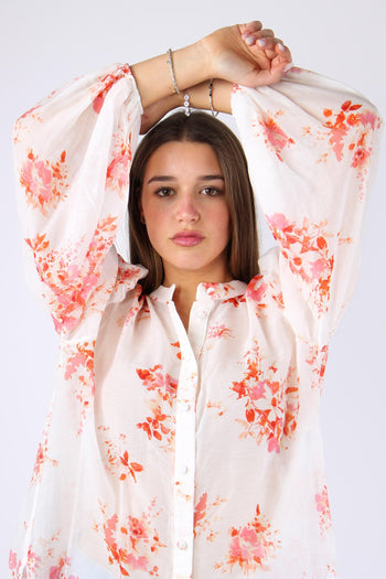 Camicia Misto Seta Fantasia Hawaii - 7