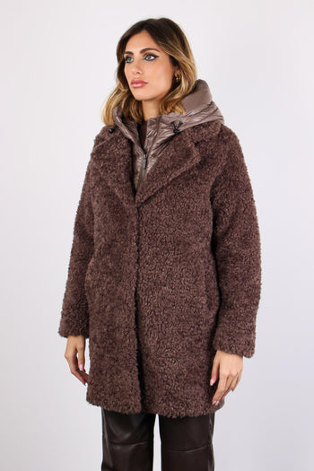 Cappotto Teddy Piuma Urban Bronze - 6