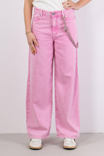 Lauryn Jeans Catena Strass Rosa Chiaro - 2