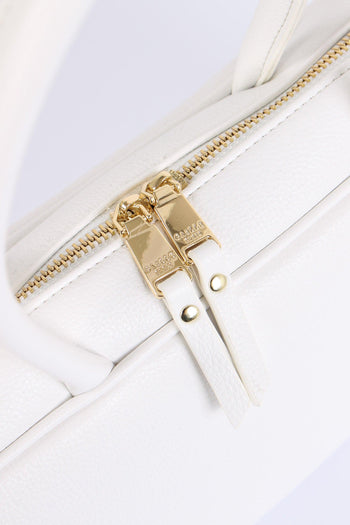 Bauletto Manico Zip Bianco - 5