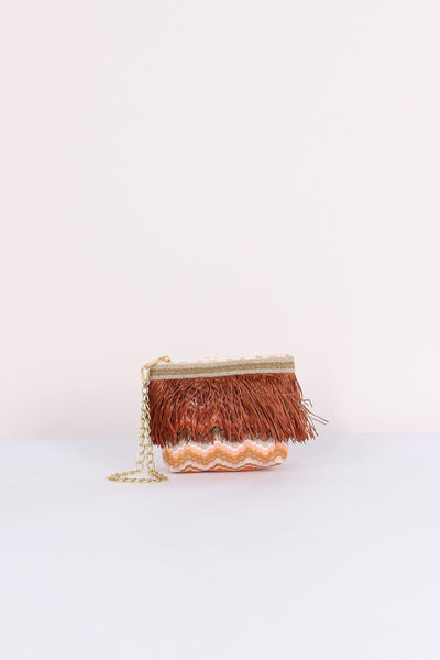 Pochette Catena Frange Terra