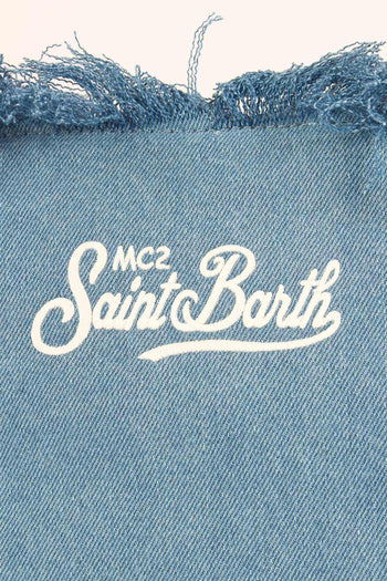 City Bag Mid Frange Denim - 8