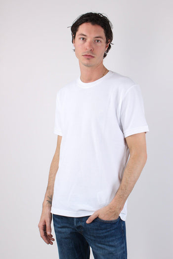 T-shirt Piquet Bianco - 3
