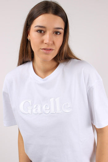 T-shirt Regular Logo Tono Su T Bianco - 2