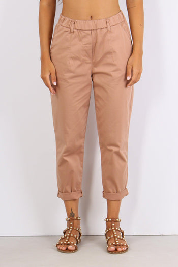 Pantalone Elastico Cotone Legg Nude - 2