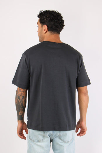 T-shirt Over Jersey Piombo - 5