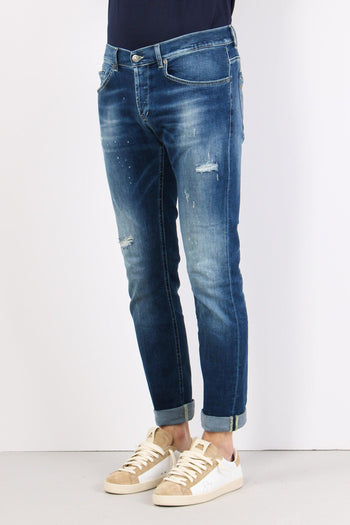 George Denim Rotture Denim Scuro - 4