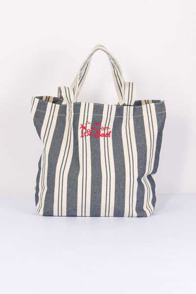 Essential Bag Canvas Blu/beige