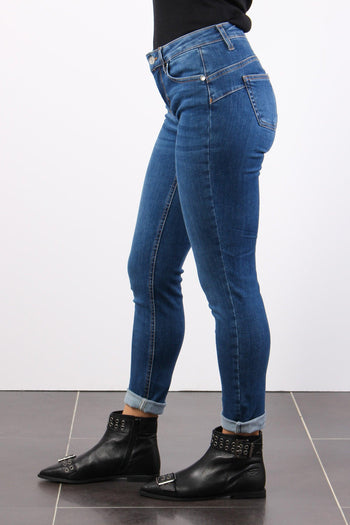 Jeans Ideal Regular Denim Blue Dark - 6