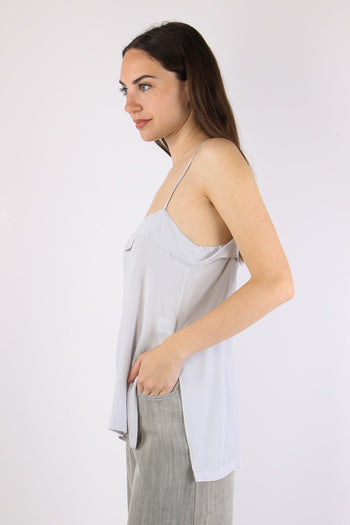 Top Fluido Risvolto Pearl - 3