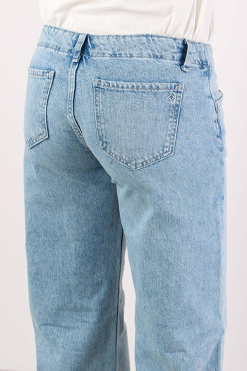 Denim Vita Bassa Denim Chiaro - 8