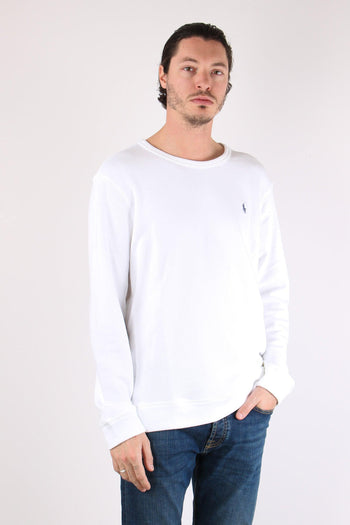 Felpa Girocollo Spugna White - 6
