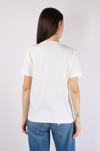 T-shirt Slim Logo Gesso - 4