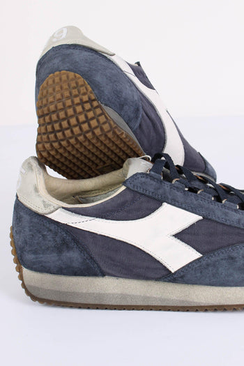 Sneakers Equipe Canvas Blu Profondo - 4