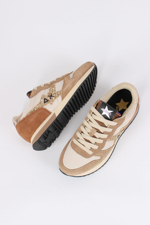 Sneakers Stargirl Glitter Beige - 2