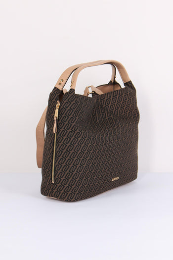 Hobo Logo Allover Testa Di Moro - 2