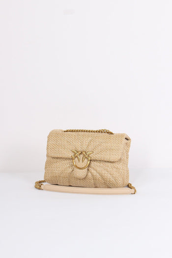 Tracolla Classic Rafia Beige/gold - 2