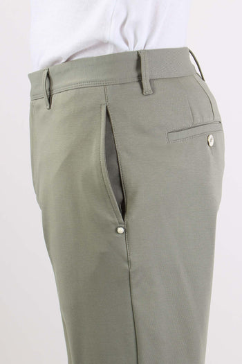Cremino Pantalone Punto Milano Salvia - 7