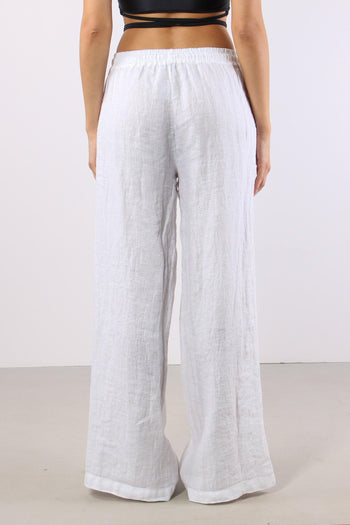Pantalone Palazzo Lino Naturale - 4