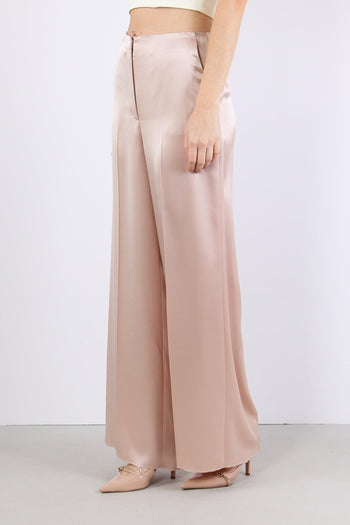 Limoncello Pantalone Satin Rosa Mogano - 3