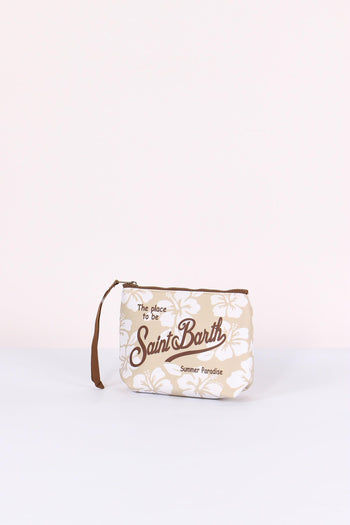Aline Pochette Fiori Beige - 2
