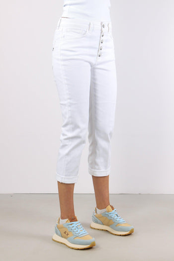 Koons Denim Bull Stretch Bianco - 7