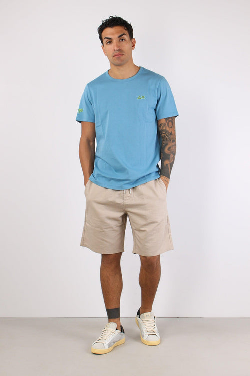 T-shirt Logo Fluo Avio