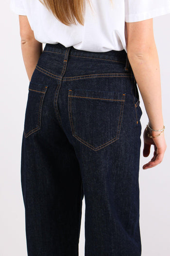 Denim Baloon Impunture Denim Scuro - 7