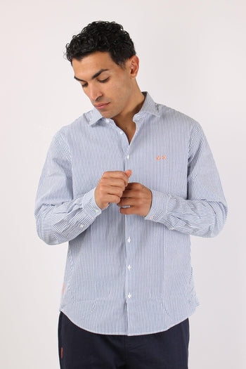 Camicia Fancy Riga Navy/bianco - 4