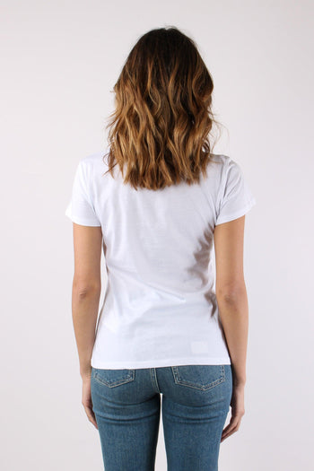 T-shirt Slim Fantasia Bianco/explore - 5